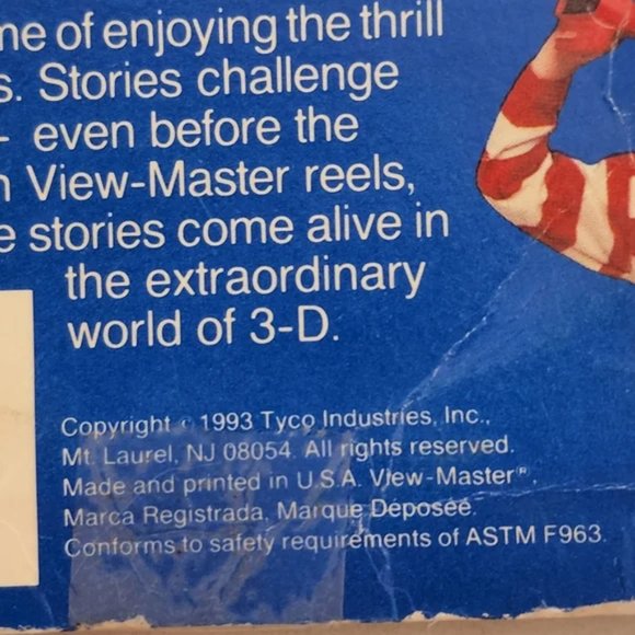 Vintage TYCO View-Master 3-D & 3 Reels - Picture 2 of 11
